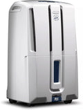 De'Longhi 50 Pint Dehumidifier with Pump, White by DeLonghi