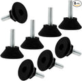 uxcell M6 x 17 x 24 Screw on Leveling Feet Adjustable Leveler Floor Protector for Machine Furniture Table Sofa Desk Leg 8 Pack by uxcell