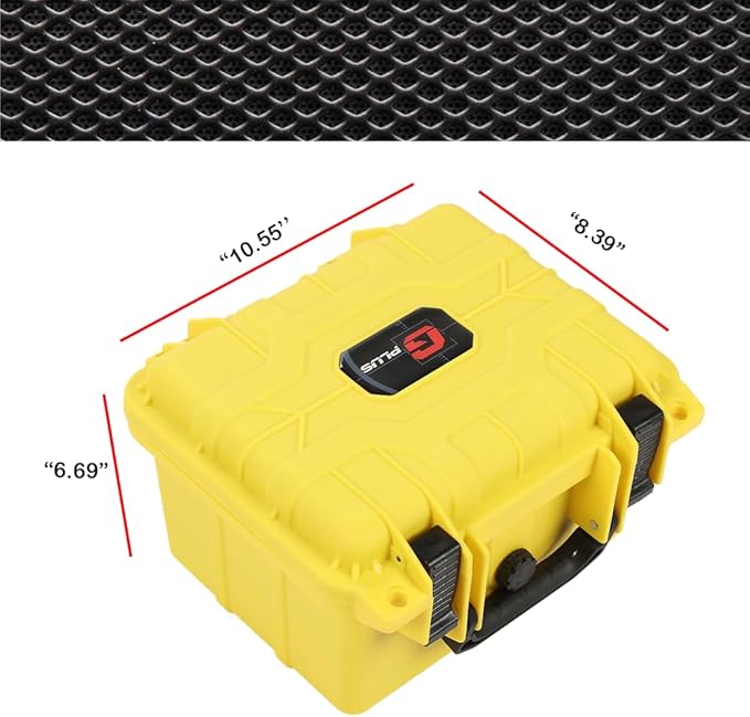 G-PLUS Graded Card Storage Box Fit BGS PSA SGC FGS Weatherproof Graded Sports Trading Cards(Small, Yellow) - Image 7
