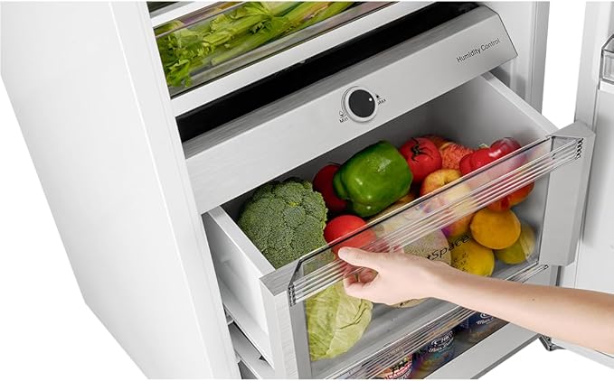Ca'Lefort 22 Inch Panel Ready Refrigerator Bundle, 69.7" H Built-in Panel-Ready Fridge with Freezer Perfect for Kitchens 11°F-46°F Precise Freeze Control with Reversible Door (Panel Not Included) - Image 5