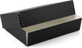 Lineco 11x14 Black Museum Archival Storage Box, Drop Front Design, 11 1/2 x 15 x 3 in. Acid-Free with Metal Edge. Preserves Picture Longevity, Organize Photos or Documents, Crafts, DIY. by Lineco