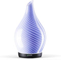 Porseme 280ml Essential Oil Diffuser Glass Color Changing Aroma Air Diffusers Aromatherapy Ultrasonic Cool Mist Humidifier 7 Running Hours Waterless Auto-Off for Sleeping, Yoga, Spa (Pure Purple) by Porseme