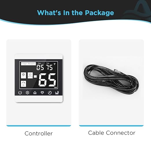 Crawl Space Commercial Dehumidifier Remote Controller for Model X5|XP5|XP7, Digital Humidity, Temperature, Timer, Adapt Humidity Level - Image 5