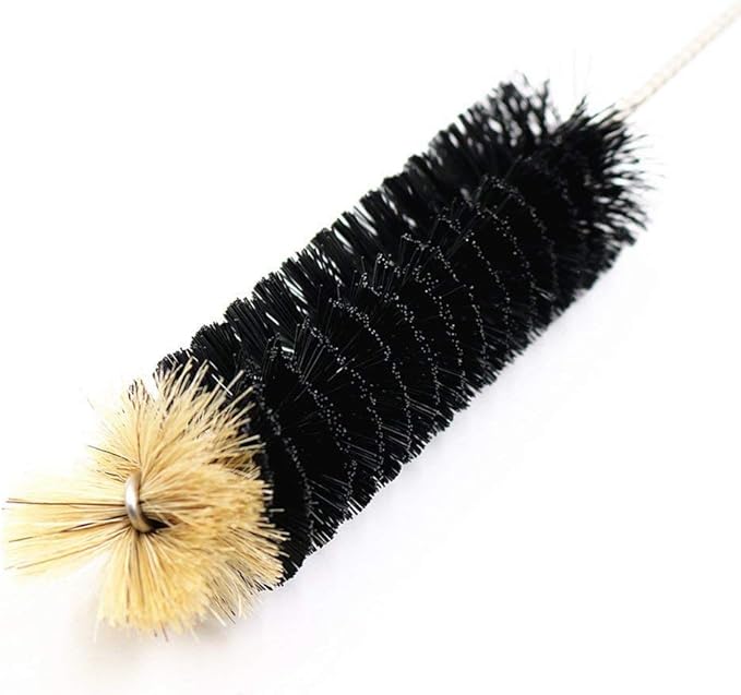 Long Bottle Brush, 17 in Bendable Cleaner Brushes for Cleaning Neck Beer Bottles, Wine, Baby Bottles, Water Bottles, Tumblers, Flask, Bird Feeder, Vase and Brewing Pipes Brush+Bottle Brush/2Pack - Image 4