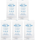 Dry & Dry 500 Gram [5 Packets] Silica Gel Packets Desiccants, Silica Packets - Rechargeable Silica Gel Packs, Desiccants Packets, Silica Gel by DryDry