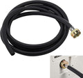 Succulentlovers 6Ft Dehumidifier Drain Hose - 3/4" FHT Dehumidifier Hose with Premium Brass Connectors Thickened Rubber Drain Hose for Most of Dehumidifiers by succulentlovers