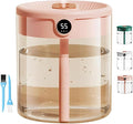 Dreamzy Humidifier for Large Room Cool Mist Bedroom Desktop Double Nozzle Cool Mist Humidifier with Night Light,with 2 Cleaning Brush Top Fill Lasts Up to 24 Hours,Auto Shut-Off,No leakage Design(Pink by Unknown