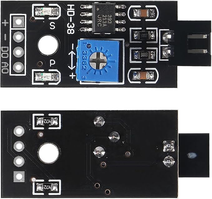 5 Sets Soil Moisture Sensor, Resistive Soil Moisture Meter, Soil Hygrometer Sensor Test Kit with Corrosion Resistant Probe Digital Analog Signal Output for Garden Automatic Watering System - Image 4