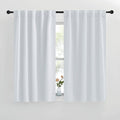 NICETOWN Bunk Bed Insulated Room Darkening Curtains - (Cloud Grey Color) W42 x L50, 2 Pieces, Modern Design Thermal Privacy Protection Window Treatment Drapes/Draperies for Bedroom by NICETOWN