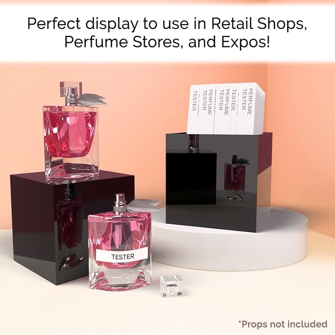 Marketing Holders 5" Acrylic Display Riser Box with One Open Side No Lid Versatile Preassembled Glossy Black Square Lucite Retail Product Platform or Merchandise Storage Bin - Image 2