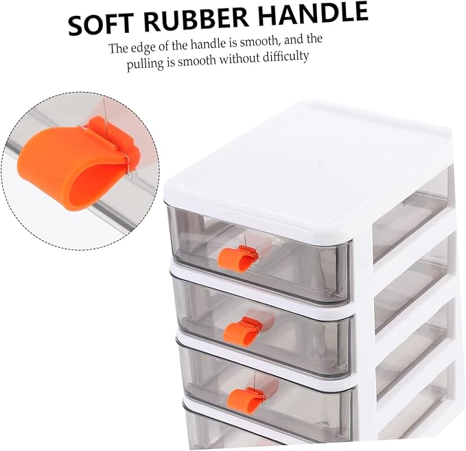 1pc Desk Storage Box Storage Boxes Document for Office Mini Cosmetic Organizer Small Desk Organizer - Image 7
