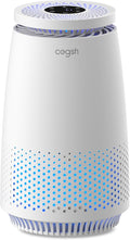 Air Purifiers for Home Bedroom, 3-in-1 HEPA Filter for Pets Dander Dust Pollen Smoke Odors, Quiet Air Cleaner with Sleep Mode, 12H Timer, Night Light, Aromatherapy, Safety Lock, White by MeansSimpleLife