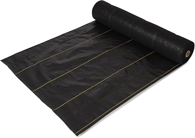Dewitt 3-Pack Pro-5 Weed Barrier Fabric 5 oz, 5 x 250 Feet – Heavy-Duty Woven Landscape Ground Cover Mat for Raised Garden Bed, Greenhouse Gardening, Outdoor Landscaping, and Commercial Planting - Image 2