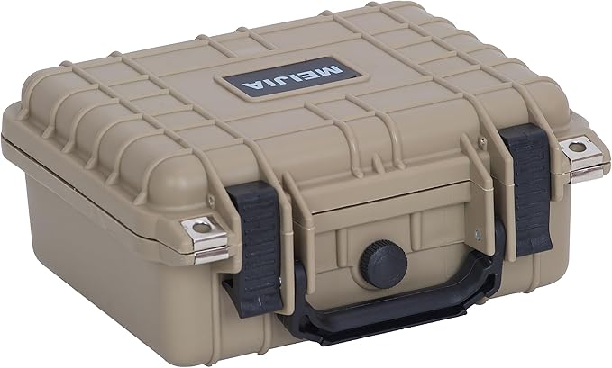 MEIJIA Portable All Weather IP67 Waterproof Protective Case,Hard Camera Case,Dry Case with Customizable Foam,Fit Use Of Drones,Camera,Equipments,10.62 x9.68x4.87inches by MEIJIA