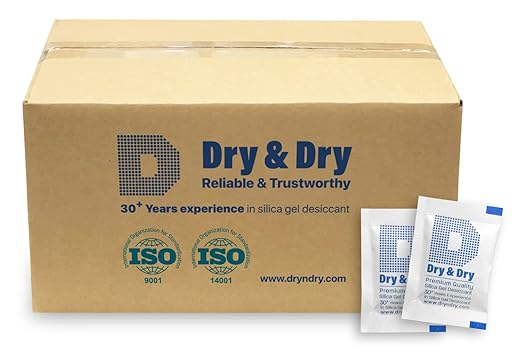 Dry & Dry 2 Gram [7000 Packets] Silica Gel Packets Desiccants, Silica Packets - Rechargeable Silica Gel Packs, Silica Gel Packets, Desiccants Packets, Silica Gel by DryDry