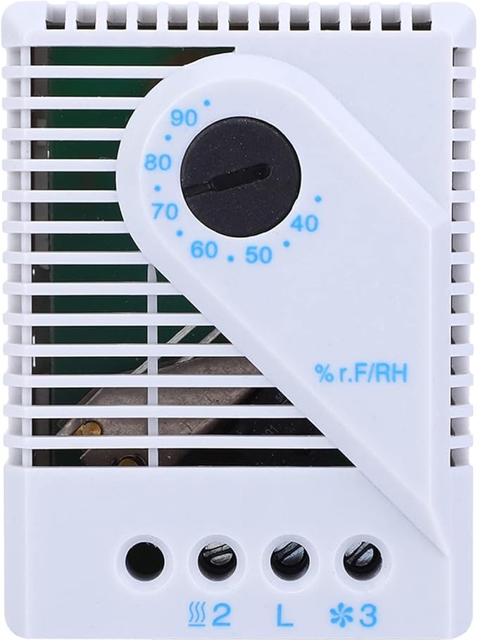 MFR012 Mechanical Humidity Controller - Control Electric Heating to Prevent Condensation and - Supports Wide Voltage Input, 1 X Humidity Controller, for Industrial Use (MFR012) - Image 3