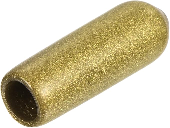 uxcell 20pcs Rubber End Caps 4.5mm ID Vinyl Round Tube Bolt Cap Cover Thread Protectors Gold by uxcell