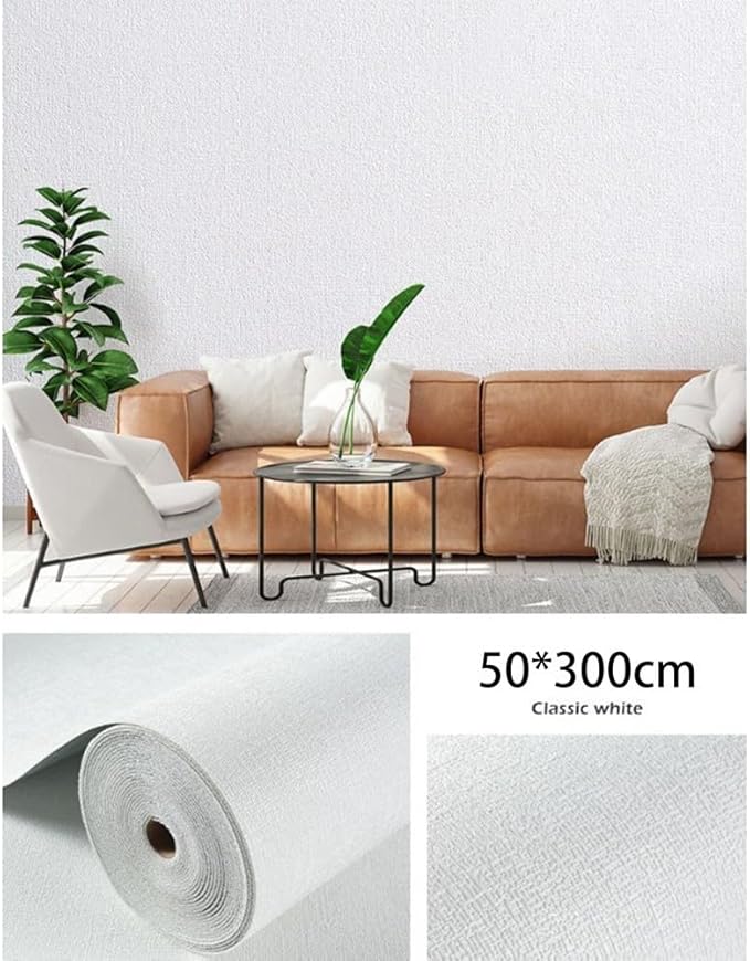 TreasureCave Moisture-Proof Wall-Stickers Self-Adhesive Paper for Cabinets, Noise-Proof Thermal Insulation Wallpaper -Protective Kitchen Paper(White) - Image 3