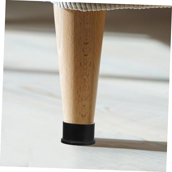VILLCASE 4Pcs Rubber Chair Leg Caps Non Slip Floor Protectors for Furniture Compatible with Tables Stools Chairs Moisture Barrier to Keep Floors Dry - Image 6