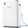 Dehumidifier for Basement with Drain Hose, 100 Pint 6,000 Sq. Ft Energy Star Dehumidifier for Large Home & Room, Quiet Dehumidifiers with Adjustable Humidity Control,24H Timer, 1.5 Gal Water Bucket by ClickheretofollowSijipt