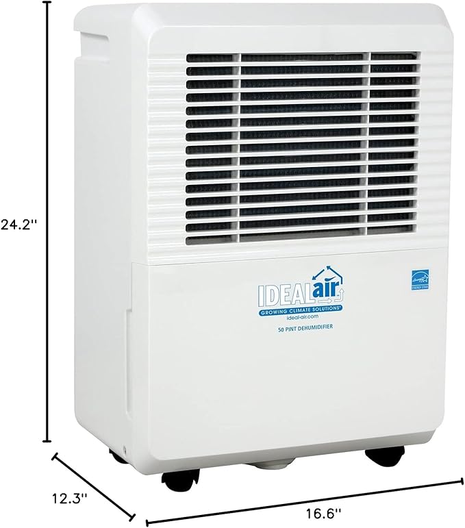 Ideal-Air Dehumidifier 30 Pint - Removes Up to 30 Pints of Moisture from the Air Per Day - Image 8