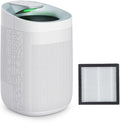 1000ml Air Dehumidifier w/Purifying Function for Home (800 Sq.Ft), Small Dehumidifiers with WIFI APP Control, Auto Shut Off, True HEPA Filter, Ideal for Closet Bedroom Bathroom 2 Filter by Unknown