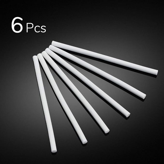 6-Pack Cotton Humidifier Filter,Replacement Wicks, Refill Sponges for Ultrasonic Mister | Purifies Water, Eliminates White Dust, Extends the Life of Humidifier for (B07VP4Q28F and B07Y1QYJVV) - Image 3