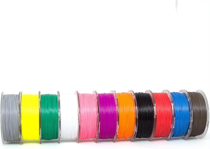 PLA Filament 1.75mm, PRILINE PLA 3D Printer Filament, 1kg Spool (2.2lbs) 3D Printing Filament Fits for Most 3D Printers, Dimensional Accuracy +/- 0.02mm,Black - Image 5