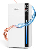 Mifasol Humidifier Large Room, 5.3Gal/20L Warm & Cool Mist Humidifiers for Home 1500 sq ft, Whole House Humidifier, Humidifiers for Bedroom Home Plants Office Large Areas, White by PureComfortPerfectHumidity