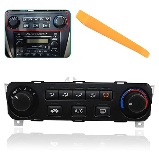 79600-S84-A21ZA Heater A/C Climate Control Module Compatible with Honda Accord 2000 2001, Heater Control Switch Module Panel, 79600S84A21ZA HVAC Control Panel Original Air Conditioning Control by Variousaccessoriesavailable