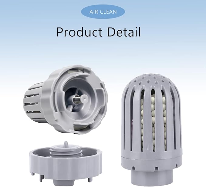 6 Pack Humidifier Demineralization Cartridge Filters Compatible with Air Innovations HUMIDIF Humidifier, Demineralization Cartridge Filters Silver - Image 5