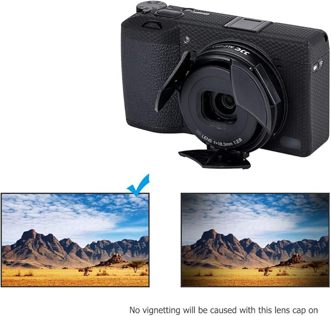 JJC Auto Open and Close Lens Cap Cover for Ricoh GR III GR III HDF GR3 GR3 HDF Digital Camera, Dustproof and Anti-Scratch Lens Protector No Need to Remove - Image 7