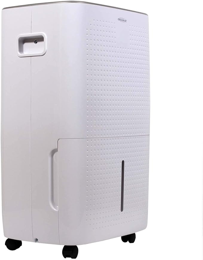 Soleus Air Energy Star Rated 4,500 SqFt., 50 Pint Dehumidifier With Mirage Display and Tri-Pat Safety Technology (50 Pint), White (DSJ-50E-01) - Image 4