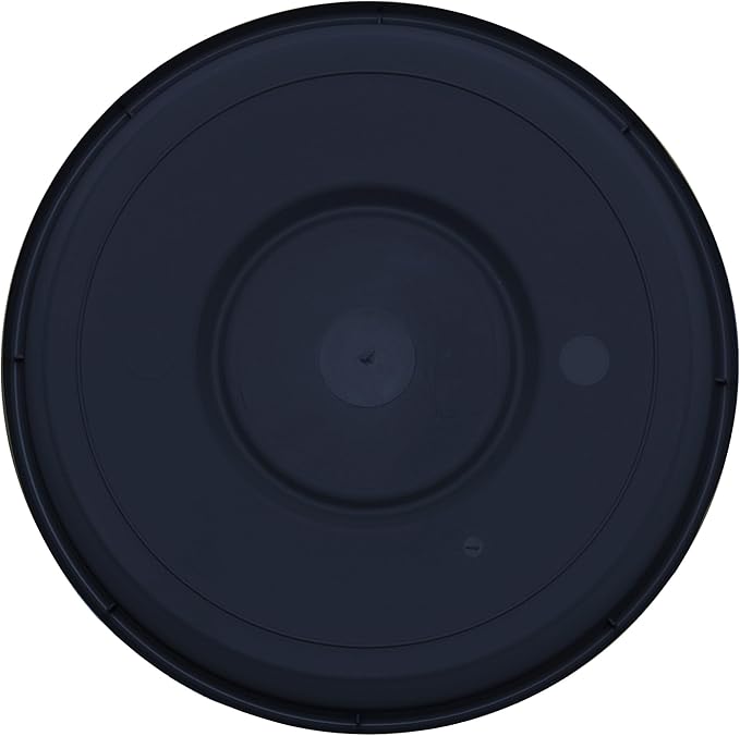 Bloem Terra Resin Saucer Tray: 9.25" Bottom Width - Navy Blue - Matte, Durable, Ribbed Bottom, Indoor and Outdoor, Fits 12" Terra Pots - Image 4