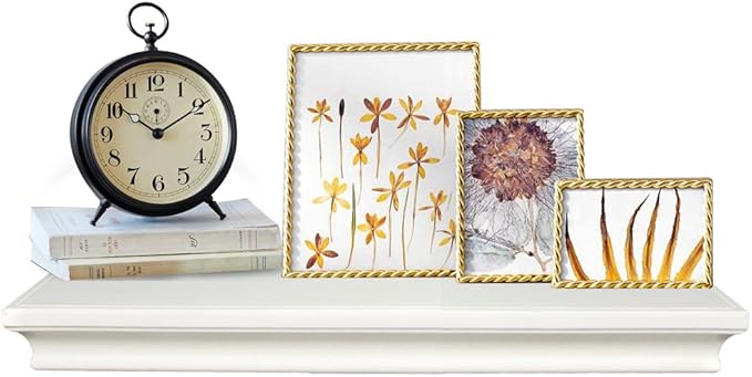 AHDECOR White Floating Shelves Wall Mounted, Deeper Wall Storage Shelf for Home Décor, Super Sturdy, Easy to Install, 24” Wide, 7.75” Deep - Image 5