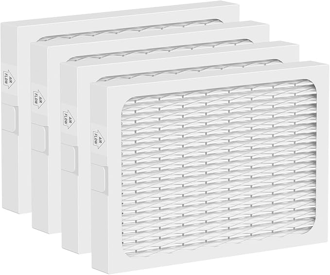 MERV 13 Dehumidifier Replacement Filter Compatible with Honeywell TrueDRY DH65 DR65, Part 50049537-002/U, 50049537-005, 4 Pack by Cooyafan
