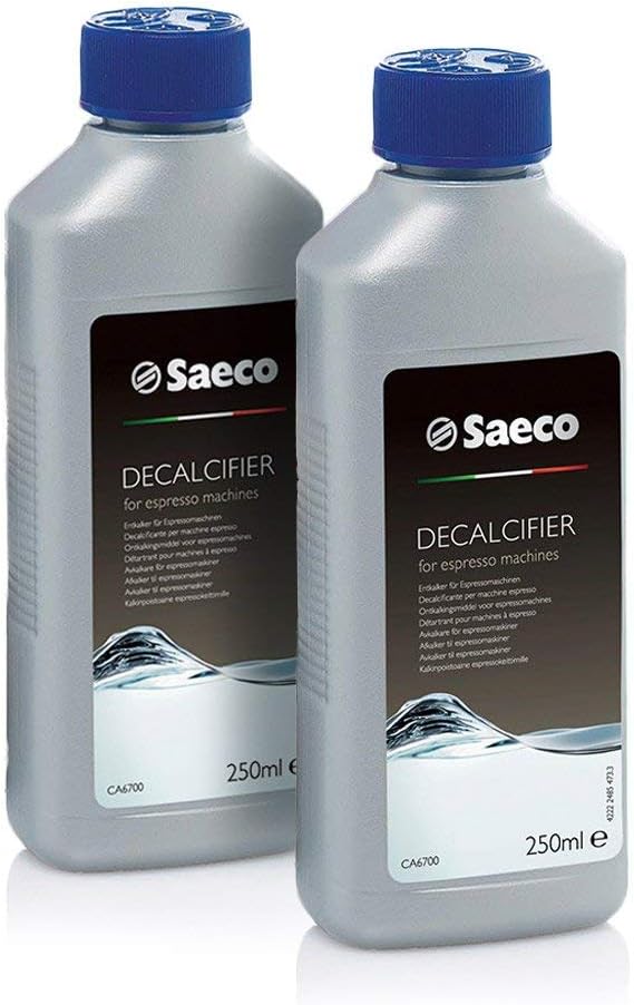 Saeco Decalcifier for Espresso Coffee Machines, 250 ml, Pack of 2 by Saeco