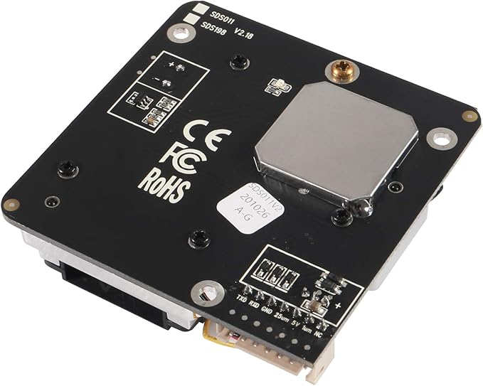 AITRIP PM Sensor SDS011 High Precision PM2.5 Air Quality Detection Sensor Module Super Dust Sensors Digital Output Compatible with Arduino - Image 4
