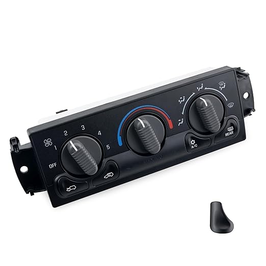 599-218 Front Climate Control Module Compatible with 1999-2002 Chevrolet Silverado 1500 2500 3500 HD 1999-2002 GMC Sierra 1500 2500 3500 HD by Unknown