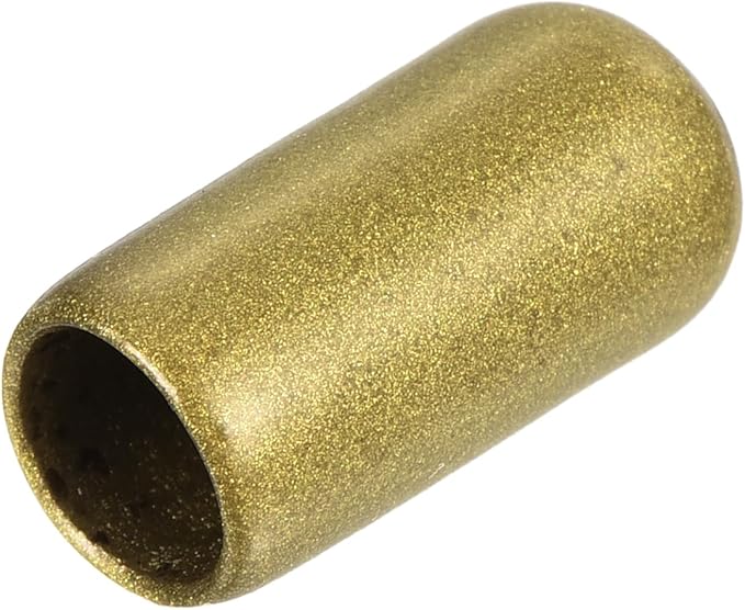 uxcell 20pcs Rubber End Caps 6.5mm ID Vinyl Round Tube Bolt Cap Cover Thread Protectors Gold by uxcell