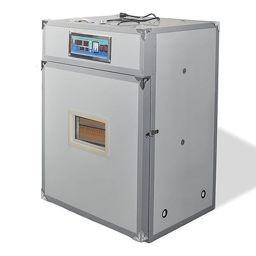 XKV 264 Egg Incubator with Automatic Egg Turning,Temperature Control and Humidity Control,Hatching Eggs,Chicken,Ducks,Poultry,Industrial Brooding Machine Chicken Incubator for Farm,Lab,Home,Indoor by XKV