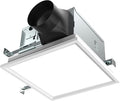 SNP100HL9 | 100 CFM | 0.8 Sone | Energy Star Certified | Humidity Sensing | Dimmable 4000K LED | No Attic Access Required | Quiet Bathroom Ventilation Exhaust Extractor Fan by KAZEAPPLIANCE