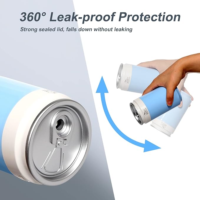 Humidifiers, Humidifier for Bedroom, Can Air Humidifier, Humidifiers for Home and Plants, USB Powered And Battery Powered Portable for Home Office Car Outdoor, 2 Mist Modes, Night Light, Auto-Off - Image 6
