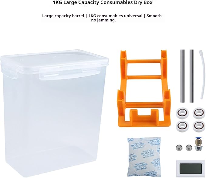 Filament Storage Box Filament Container for Printing Sealing Storage Box Printer Filament Dry Box - Image 2