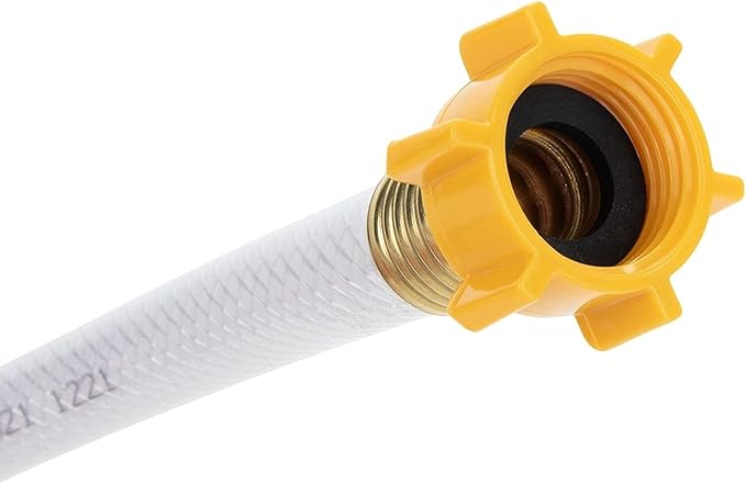 Camco TastePURE 75-Ft Water Hose - RV Drinking Water Hose Contains No Lead, No BPA & No Phthalate - Features Reinforced Design & Crafted of PVC - 5/8” Inside Diameter, Made in the USA (21008) - Image 3