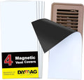 DIYMAG 4Pack Strong Magnetic Vent Covers, Magnets for Home Floor Standard Air Register, 5.5" x 12" Magnetics for Floors Wall and Ceiling Registers, Homes and RV, HVAC by DIYMAG
