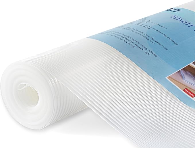 Thickened Shelf Liner, 16 in x 20 FEET Non-Slip Cabinet Liner, Washable Oil-Proof Contact Paper for Kitchen Drawer, Cabinet, Shelves, Refrigerator, Storage, Desks, Non Adhesive by TEZZ