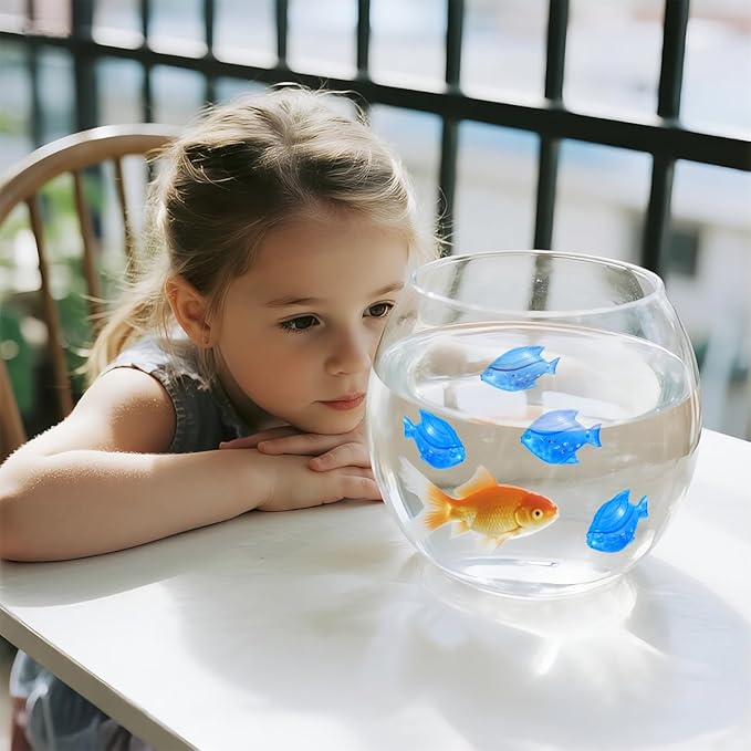 Humidifier Tank Cleaner, 10PCS Universal Humidifier filters fish Compatible with Drop,Droplet, Warm&Cool Mist Humidifiers, Fish Tank, Keep The Water (Fish-blue) - Image 6