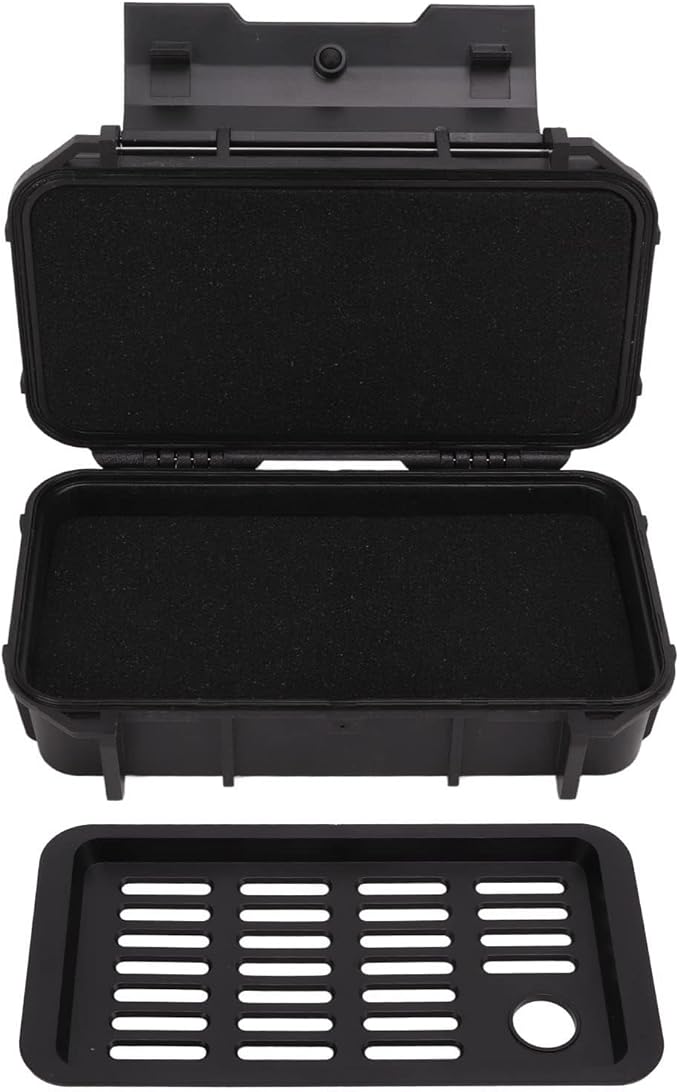 Hapivida Waterproof Dry Box Protective Case, 2Pcs Outdoor Waterproof Shockproof Boxs ABS Plastic Storage Tool Box for Camping, Fishing, Hiking, Water Sports - Image 3