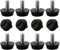 uxcell M6 x 13 x 20mm Furniture Glide Leveling Feet Adjustable Leveler Floor Protector for Chair Sofa Leg 12 Pack by uxcell